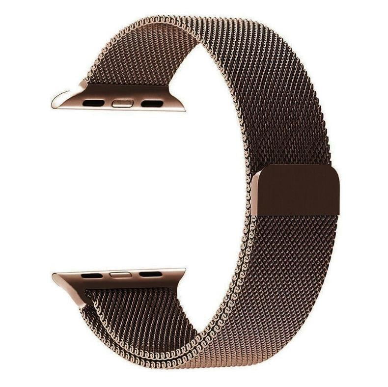 Pulseira Milanese Aço Metal Para Apple Watch IWO Smartwatch Relogio