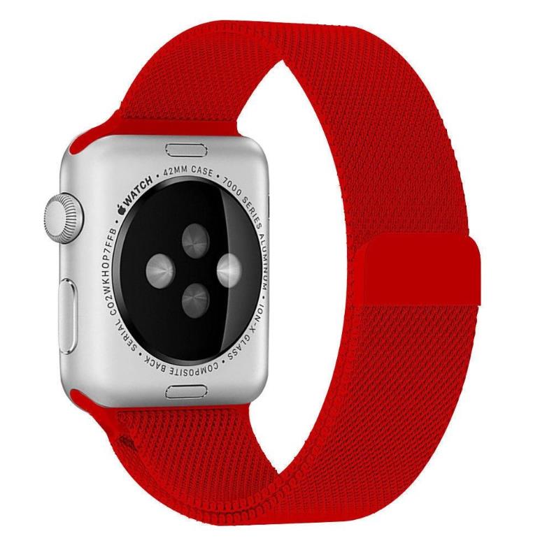 Pulseira Milanese A O Metal Para Apple Watch Iwo Smartwatch Relogio