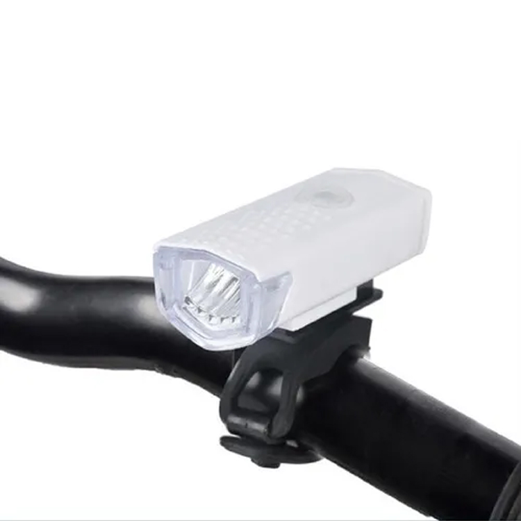 Lanterna Farol Dianteiro Bike Bateria Usb Led 300lm D 2254