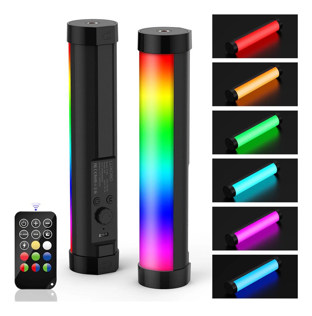 Espada Bastao De Led Preencimento Rgb Luxceo Para Fotografia Profissional P100