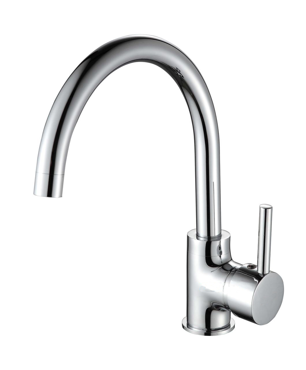 Torneira De Mesa/Bancada Com Misturador Cozinha Banheiro Gourmet Arejador Inox cromo D6004