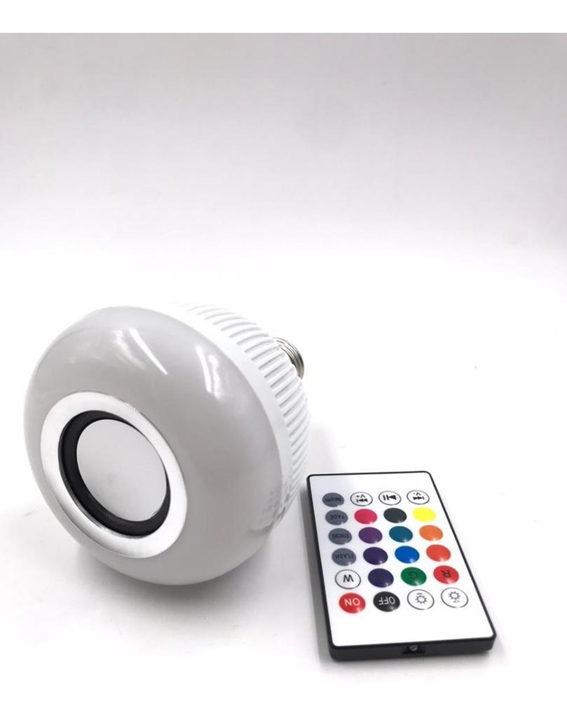 Lampada Musical Caixa Som Bluetooth Led Rgb Controle Wjl2 Luuk Young - LUUK  YOUNG Comércio Eletrônico