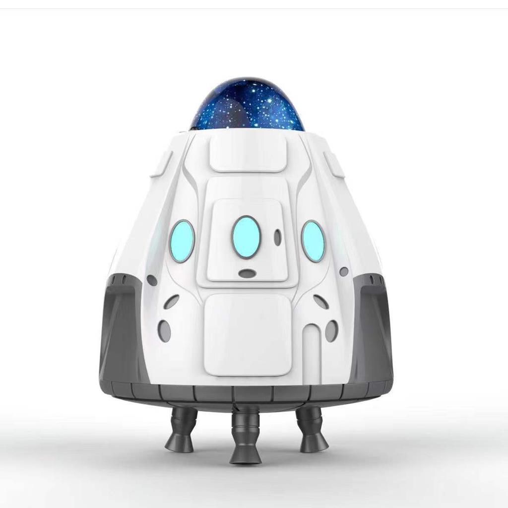 Capsula Espacial Lampada Estelar Laser Galaxia Projecao Bluetooth 3306