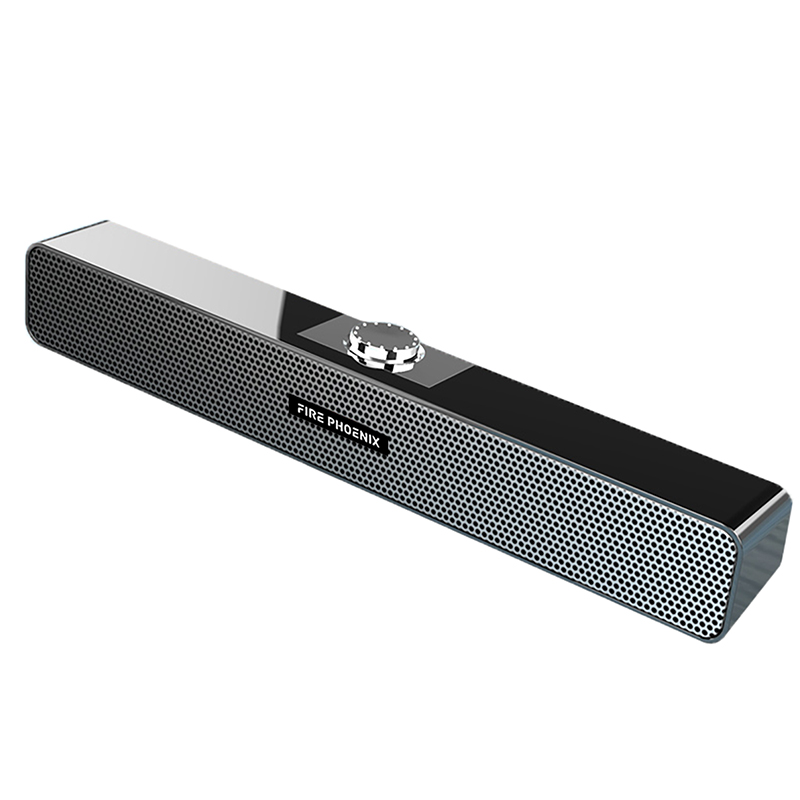 Caixa De Som Caixinha Soundbar Computador Notebook Usb P2 Pc Notebook Bk-a1