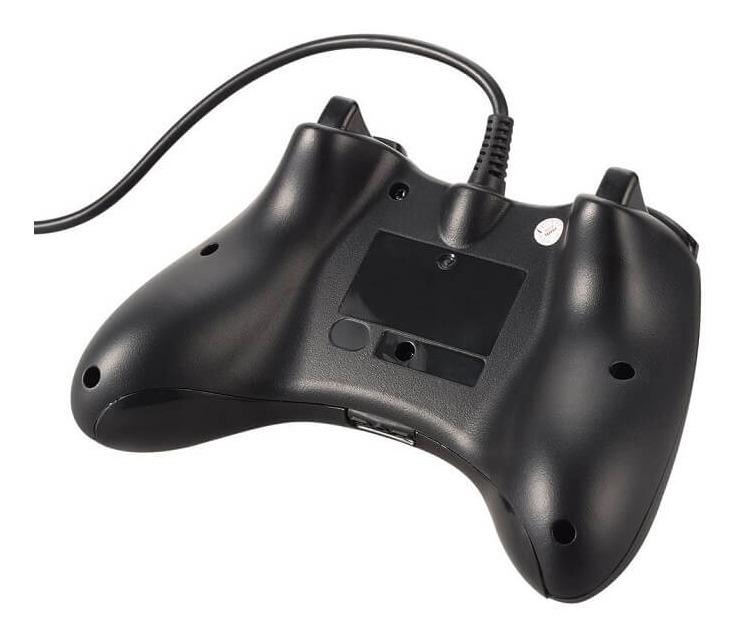 Controle Usb Com Fio Para Xbox 360 Computador Notebook Preto :  : Games e Consoles