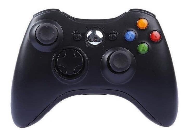 Controle Sem Fio Joystick Preto Xbox 360 Recarregável Feir Fr-303