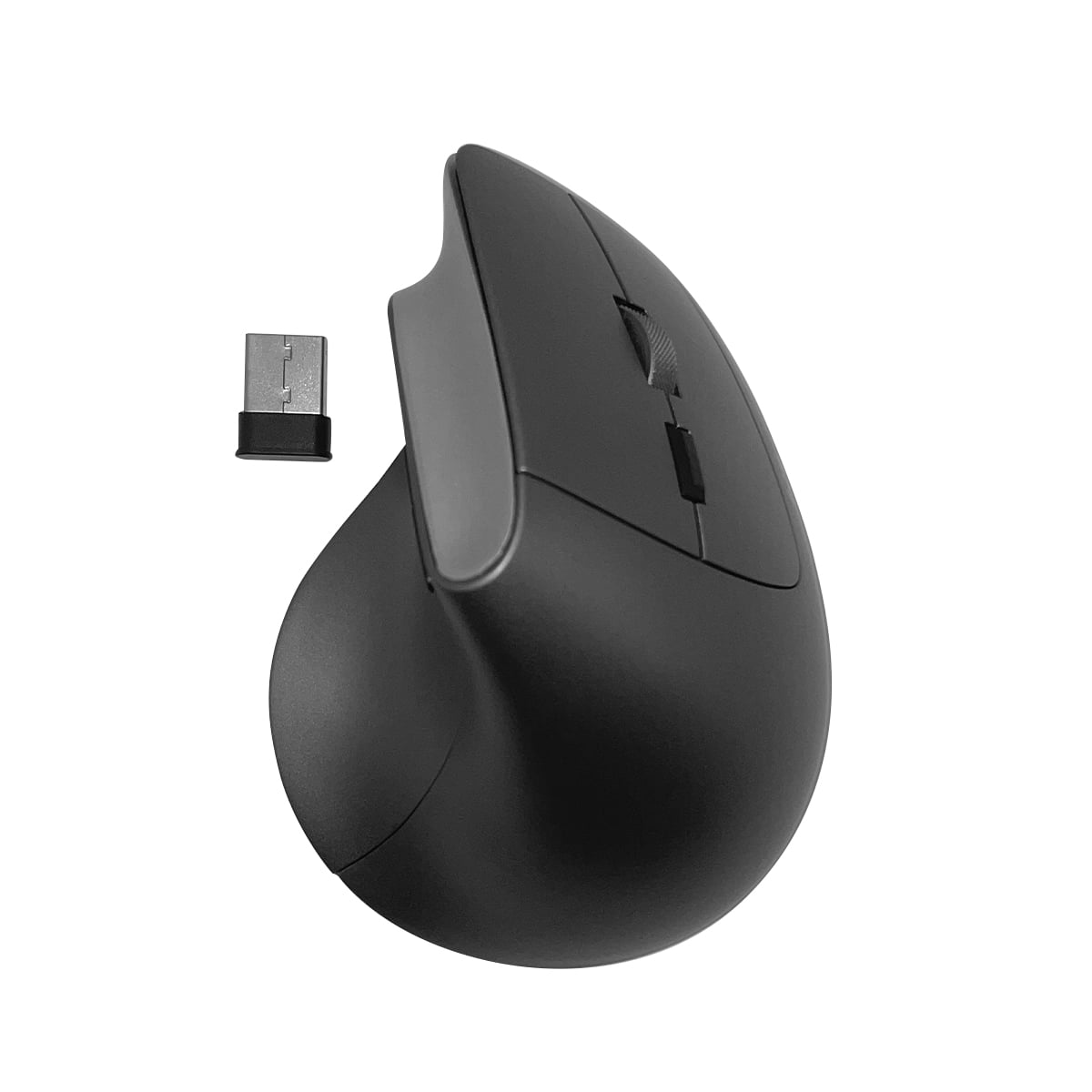 Mouse Sem Fio Vertical Ergonômico 6 Botões Silencioso D-m2