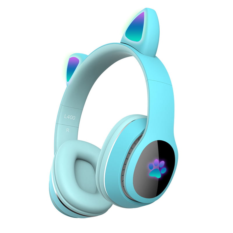 Fone De Ouvido Bluetooth Led Orelha Gato Headphone Lt11 Luuk Young - LUUK  YOUNG Comércio Eletrônico