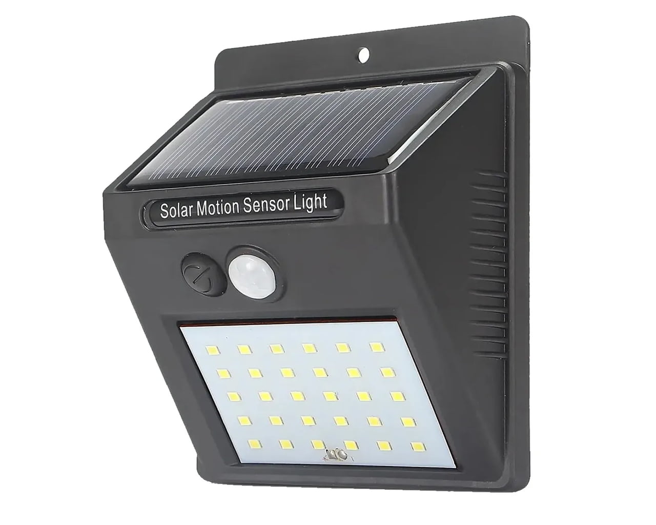 Luminária Solar Sensor Movimento 20 Leds Luz Noturna H30 