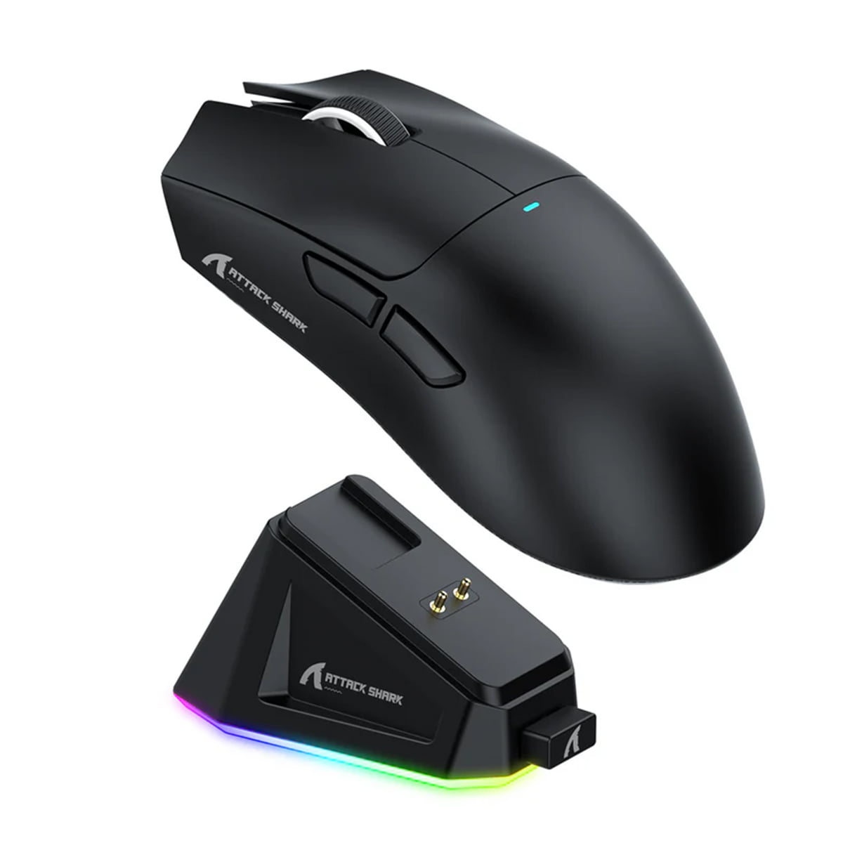 Mouse Gamer Sem Fio 2.4g Attack Shark 22000dpi Paw3311 X11