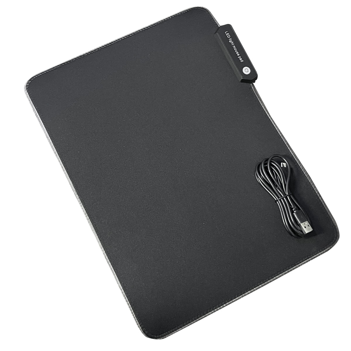 Mouse Pad Gamer Com Led Rgb Iluminado 7 Cores 35x25 Multicores 2535