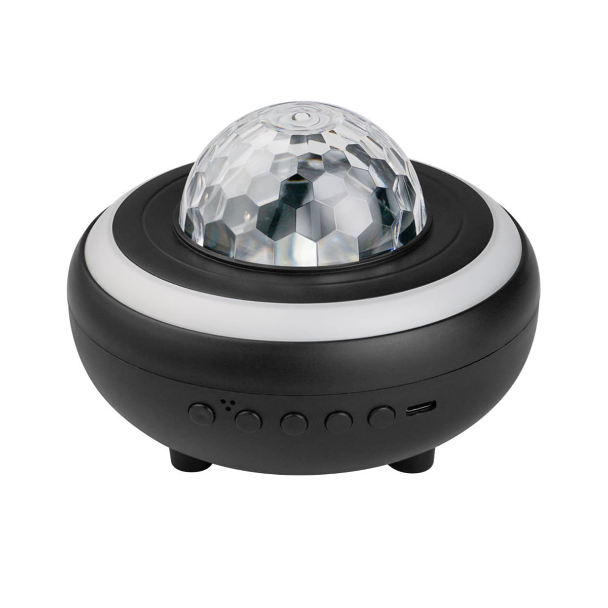 Luminária Luzes Bluetooth Gira Projetor Estrelas Galaxia E59