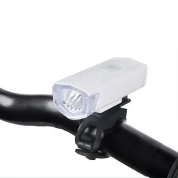 Lanterna Farol Dianteiro Bike Bateria Usb Led 300lm D 2254 Luuk Young 