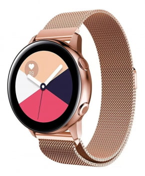 Pulseira Smart Watch Gear S2 Aço Milanese 38mm 40mm 42mm 44m