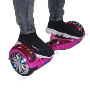 Hoverboard Skate Elétrico Infantil 6 Polegadas Criança Bluetooth Bivolt Com Leds Colorido Roda Overboard Metálico