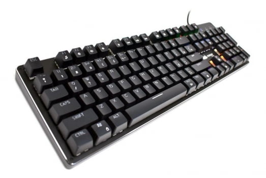 Teclado Gamer Periférico Knup Qwerty Blue Português Brasil Kp-2051