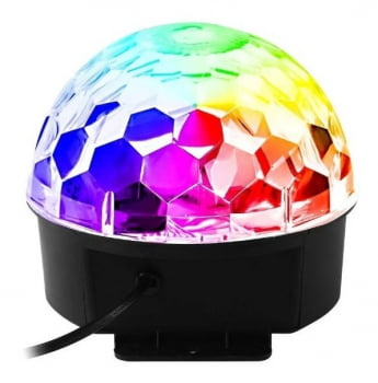 Globo Bola Maluca Led Magic Cristal Rgb Bluetooth Usb Y0851