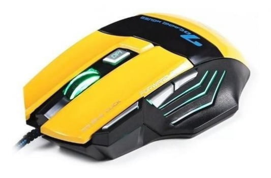 Mouse Gamer Estone X7 2400dpi Led Sport 7 Botões Ergonomic