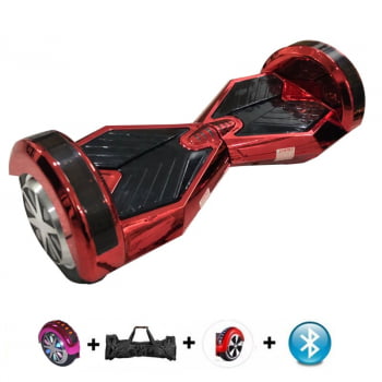 Hoverboard 8 Polegadas Skate Elétrico Bluetooth Luuk Young