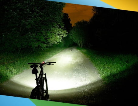 Lanterna Farol Para Bicicleta Bike Led Usb Recarregavel Bl18