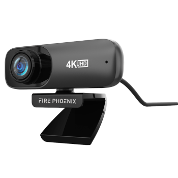 Webcam Microfone Embutido Camera Full Hd 4k Usb Auto Foco Streamer Bk-c60