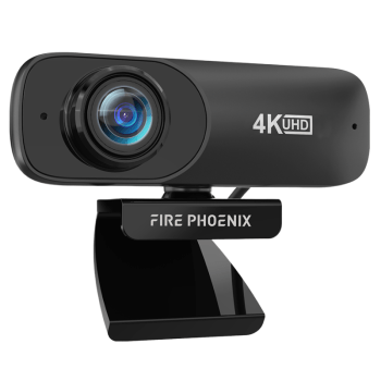 Webcam Microfone Embutido Camera Full Hd 4k Usb Auto Foco Streamer Bk-c60