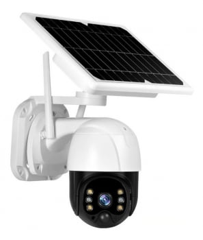 Camera De Seguranca Dome Wifi App Icsee Energia Solar Vigilancia Visao Noturna Full Hd 531 Luuk Young