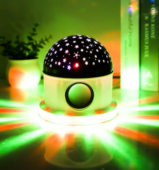 Luminaria Estrela Abajur Led Colorida Bluetooth Magic Ball Lt-8003