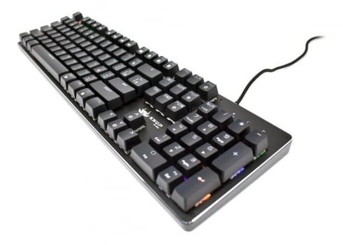 Teclado Gamer Periférico Knup Qwerty Blue Português Brasil Kp-2051 Luuk Young