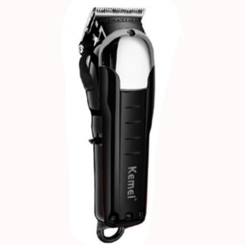 Maquina De Cabelo Corte Sem fio  Recarregável Professional Bivolt Kemei 2608