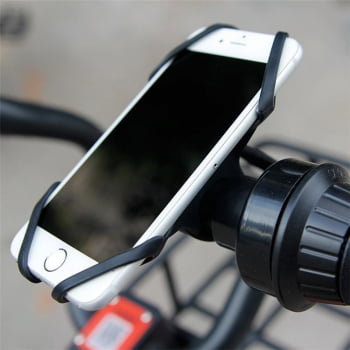 Suporte Celular Em Silicone Para  Guidão Bicicletas Bike