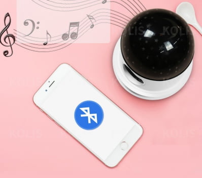 Luminaria Estrela Abajur Led Colorida Bluetooth Magic Ball Lt-8003