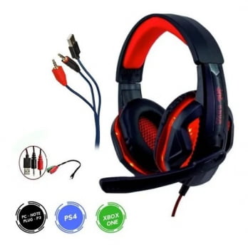 Fone de Ouido Headset Sem Fio Bluetooth Celular Pc Notebook tablet