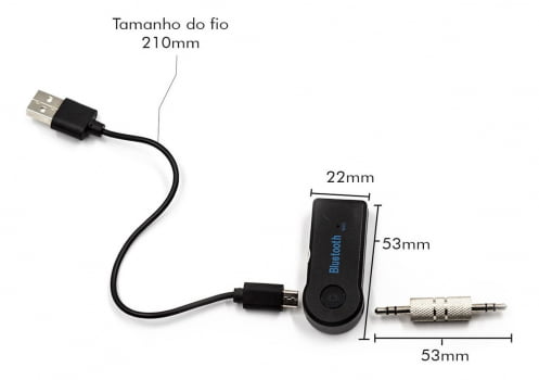 Adaptador Bluetooth - Receptor Bluetooth Para Aparelhos Sonoros