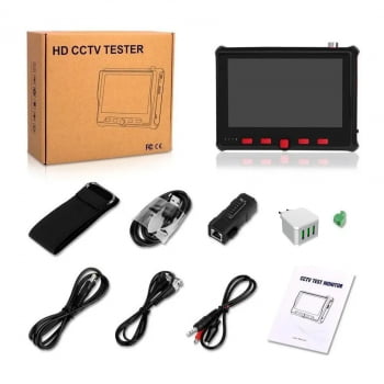 Monitor Teste Camera Video Hd Cctv Ahd Cvi Tvi Hd-6800act Luuk Young