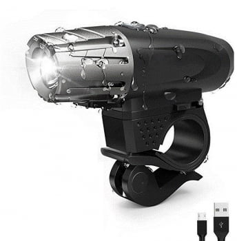 Farol Lanterna De Led Recarregavel Bicicleta Bike T6 R2256