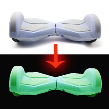 8 Polegadas Capa De Silicone Hoverboard Varia Cor Led