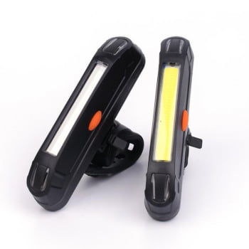 Kit 2 Lanterna Bike Bicicleta Ciclimos Sinalizador Farol Led Luz 2261