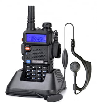 Rádio Comunicador Walk Talk Ht Baofeng Dual Band Dual Display Vox Uv-5r