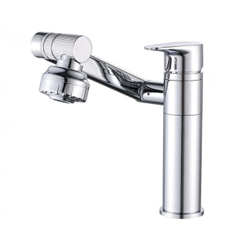 Torneira Luxo Pia Banheiro Misturador Monocomando 360º Lavatorio Ca8205c Luuk Young