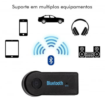 Adaptador Receptor Bluetooth Usb P2 Chamada Som Carro Ab95