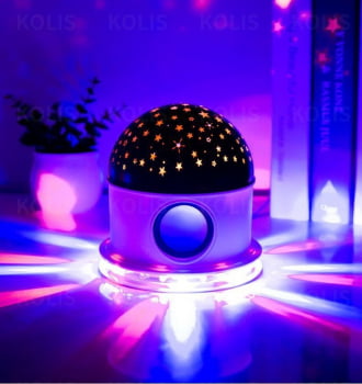 Luminaria Estrela Abajur Led Colorida Bluetooth Magic Ball Lt-8003