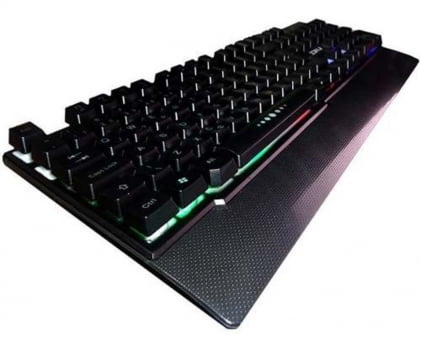 Teclado Gamer Led Rgb Tecla Ghost Luminoso Abnt2 Usb Wb100