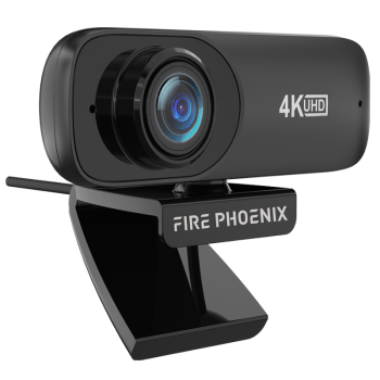 Webcam Microfone Embutido Camera Full Hd 4k Usb Auto Foco Streamer Bk-c60