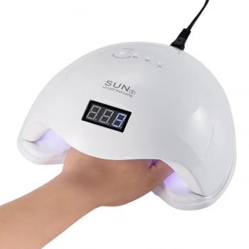 Cabine Plus 48w Led/uv Secador Unha Gel Profissional Bivolt Sun5