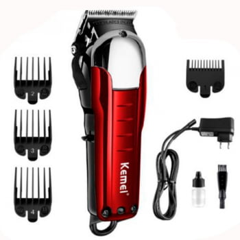 Maquina De Cabelo Corte Sem fio  Recarregável Professional Bivolt Kemei 2608 Luuk Young 