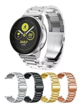 Pulseira Aço Smartch Watch Samsung Gear S2 3 Elos Classic
