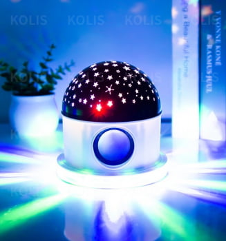 Luminaria Estrela Abajur Led Colorida Bluetooth Magic Ball Lt-8003