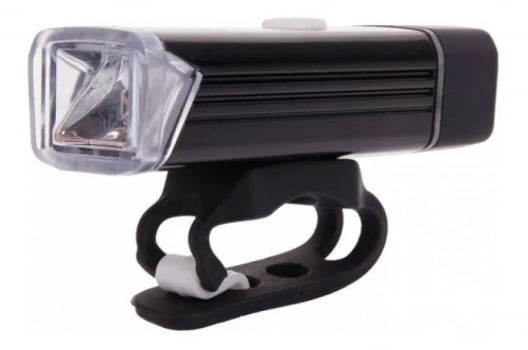 Lanterna Farol Bike Led Forte Alumínio Usb Recarregável 180lm D100