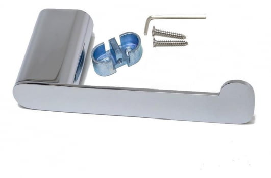 Suporte Inox Higienico Para Banheiro Lavabo Cromado C8051 Luuk Young